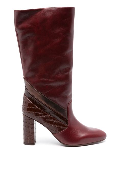 Brown Elik 80mm knee-length boots Chie Mihara - women